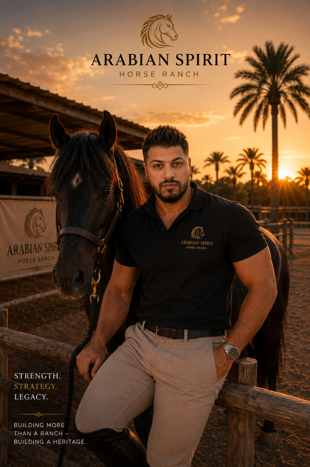 Djengo — Co-Founder Arabian Spirit Horse Ranch