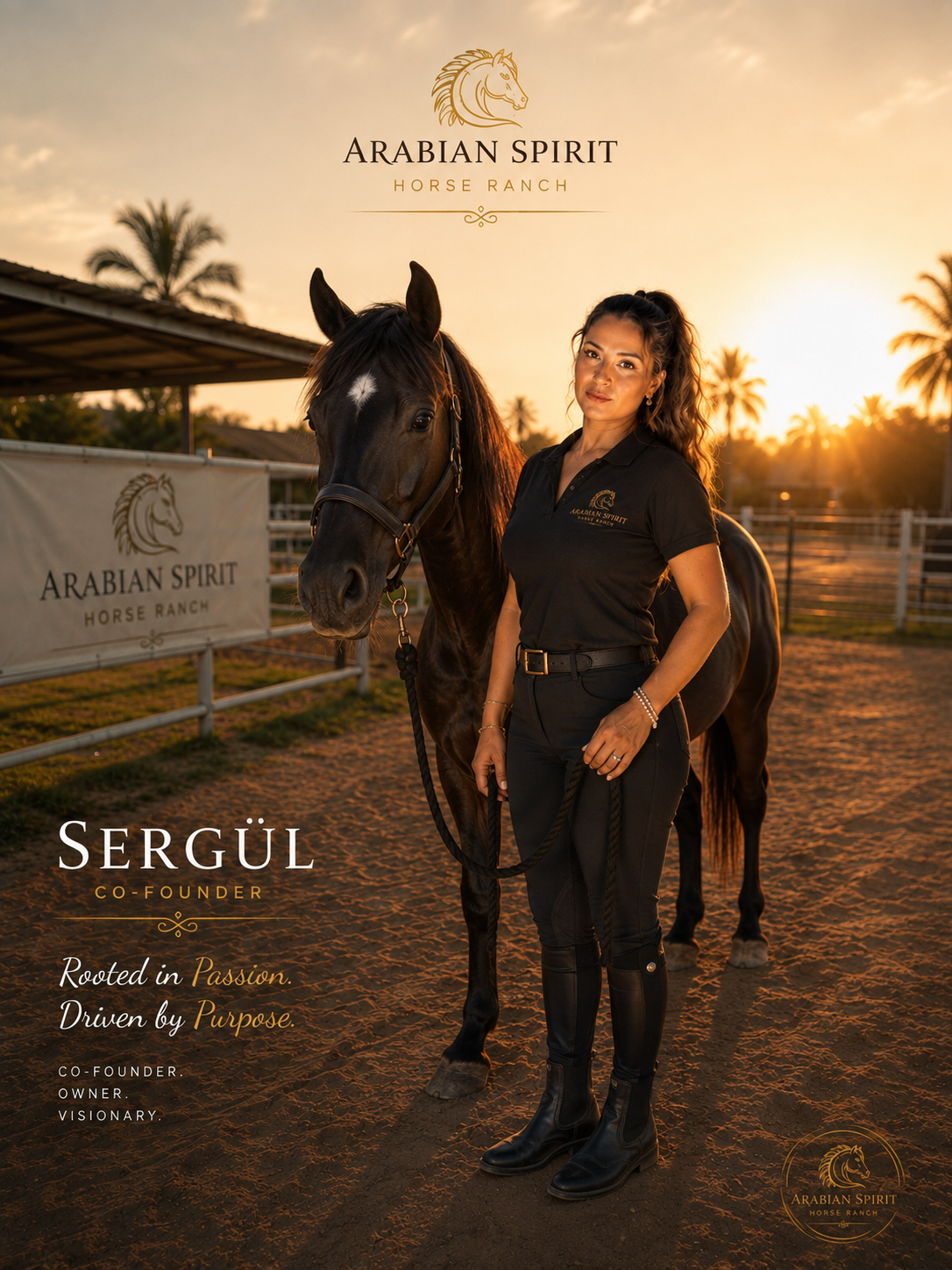 Sergül — Co-Founder Arabian Spirit Horse Ranch
